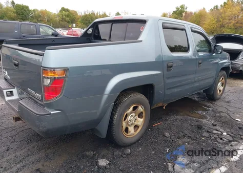 2006 Honda Ridgeline Rt from USA, damaged, VIN 2HJYK162X6H571054